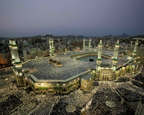 Die Kaaba in der Kadir-Nacht